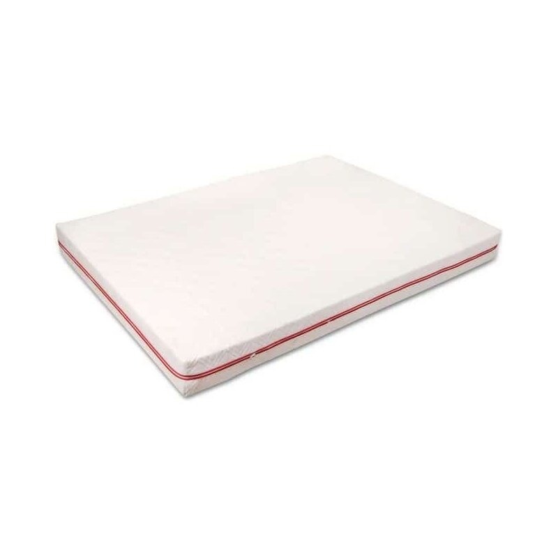 Somnart - saltea ortopedica somnart 100x200x17cm, spuma poliuretanica cu memorie 2 cm, husa detasabila cu fermoar, fermitate medie