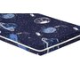 Saltea cu spumă poliuretanică Somnart Ortopedică 60x120, înălțime 10 cm, pentru bebeluși și copii, husă impermeabilă, fermitate medie, model cosmos - 2