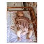 Babysteps - Saltea pentru masa de infasat bebe, impermeabila, fata dubla, Eucalip by  - 4