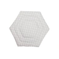 Saltea pentru tarc hexagonal 125 cm Circle warm grey Fillikid