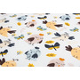 Saltea pliabila, Sensillo, Birds, Cu husa detasabila, Din spuma, 120x60x5 cm, 0 luni+, Multicolor - 7