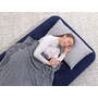 Saltea gonflabila, Bestway, Pavillo, Cu structura spiralata, Cu o parte din catifea, Pana la 150 kg, 188 x 99 x 22 cm, 3 ani+, Albastru - 3