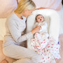 Salteluta bebelusi pentru dormit Clevamama blue 3213, testata impotriva alergenilor, certificata asthma & allergy friendly™ - 3