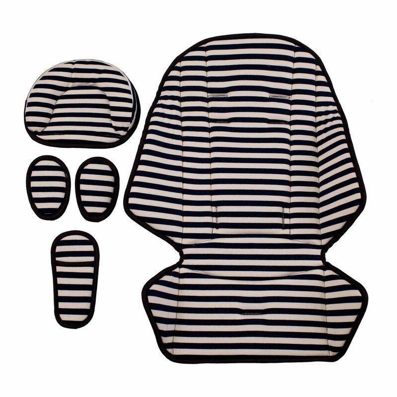 Bebumi - salteluta carucior (navy/white)