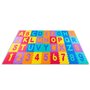 Covoras puzzle, Ricokids, Cu litere si cifre, 270x120 cm, Multicolor - 4