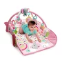 Salteluta interactiva, Bright Starts, 5 in 1, Cu arcada jucarii detasabila si bile, 5 moduri de joaca, 111x100x46 cm, 0 luni+, Roz - 2