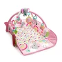Salteluta interactiva, Bright Starts, 5 in 1, Cu arcada jucarii detasabila si bile, 5 moduri de joaca, 111x100x46 cm, 0 luni+, Roz - 6