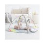 Salteluta interactiva, Skip Hop, Silver Lining Cloud, Cu jucarii cu sunete si lumini, Oglinda, Perna, 91 × 91 × 48 cm, Multicolor - 3