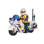 Simba - Motocicleta Politie , Pompierul Sam,  Cu figurina - 2