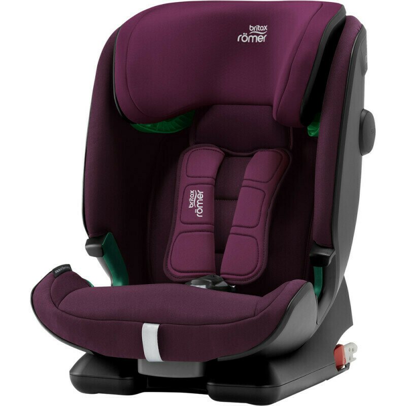 Britax-romer - scaun auto advansafix i-size burgundy , spatar reglabil, protectie laterala, 9-36 kg, cu isofix, violet