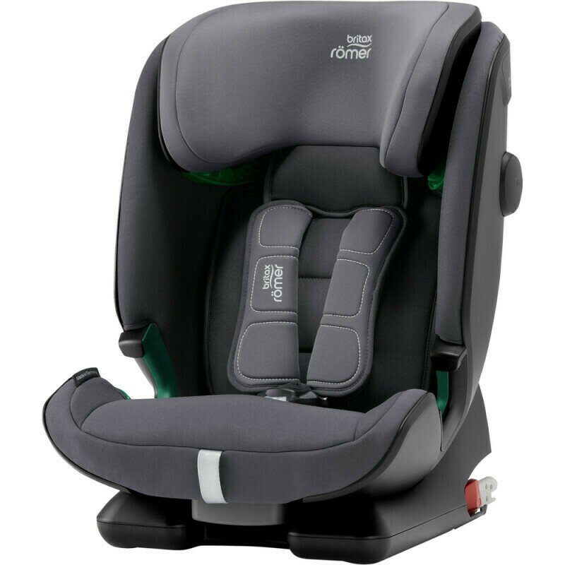Britax-romer - scaun auto advansafix i-size storm , spatar reglabil, protectie laterala, 9-36 kg, cu isofix, gri