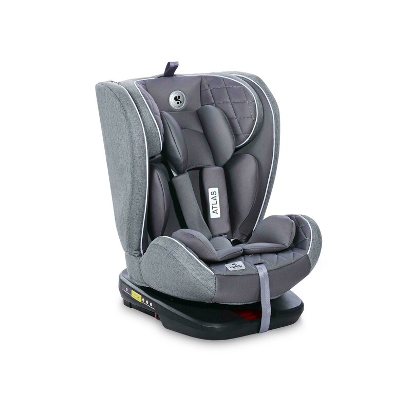 Lorelli - Scaun auto, Atlas, Isofix, rotativ, 0-36 kg, Grey