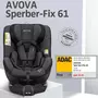 Scaun auto Avova Sperber-Fix 61 Maple Red - 6