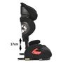 Scaun auto, Bebe Stars, Magic, Grupele 2/3, 15-36 kg, Tehnologie Isofix, Spatar reglabil, Tetiera reglabila, Scaun confortabil din spuma, Conform cu ECE R44/04, Grey - 5