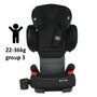 Scaun auto, Bebe Stars, Magic, Grupele 2/3, 15-36 kg, Tehnologie Isofix, Spatar reglabil, Tetiera reglabila, Scaun confortabil din spuma, Conform cu ECE R44/04, Grey - 4
