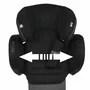 Scaun auto, Bebe Stars, Magic, Grupele 2/3, 15-36 kg, Tehnologie Isofix, Spatar reglabil, Tetiera reglabila, Scaun confortabil din spuma, Conform cu ECE R44/04, Grey - 6