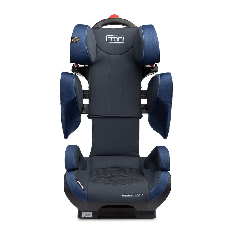 Caretero - Scaun auto Frodi Spatar reglabil, Protectie laterala, 15-36 Kg, cu Isofix, Albastru