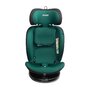 Scaun auto, Caretero, Mokki, i-Size, 40-150 cm, 0-36 kg, Cu sistem Isofix+Top Teather, Rotire 360 grade, Reglare spatar in 5 trepte, Reglare tetiera in 7 trepte, 0 luni+, Conform R129, Verde - 9