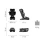 Scaun auto Chicco Fold&Go I-Size Isofix, Black (Negru), 100-150cm, 3-12ani - 6