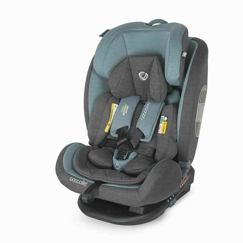Coccolle - scaun auto cu isofix grupa 0-36 kg sedna raven, gray