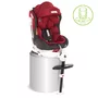 Scaun auto Pegasus Spatar reglabil, Protectie laterala, Rotire 360 grade, 0-36 Kg, cu Isofix, Rosu - 1