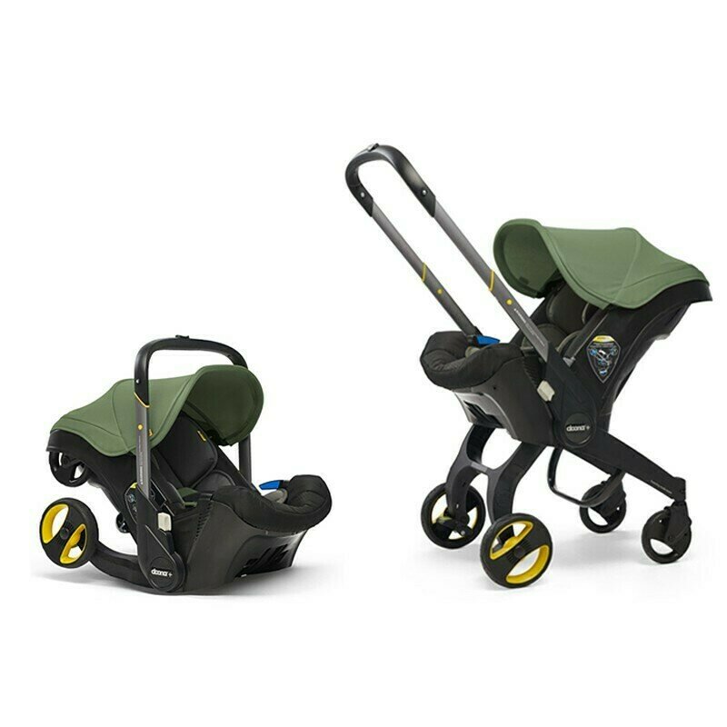 Doona - scaun auto desert , protectie laterala, transformabil, 0-13 kg, verde