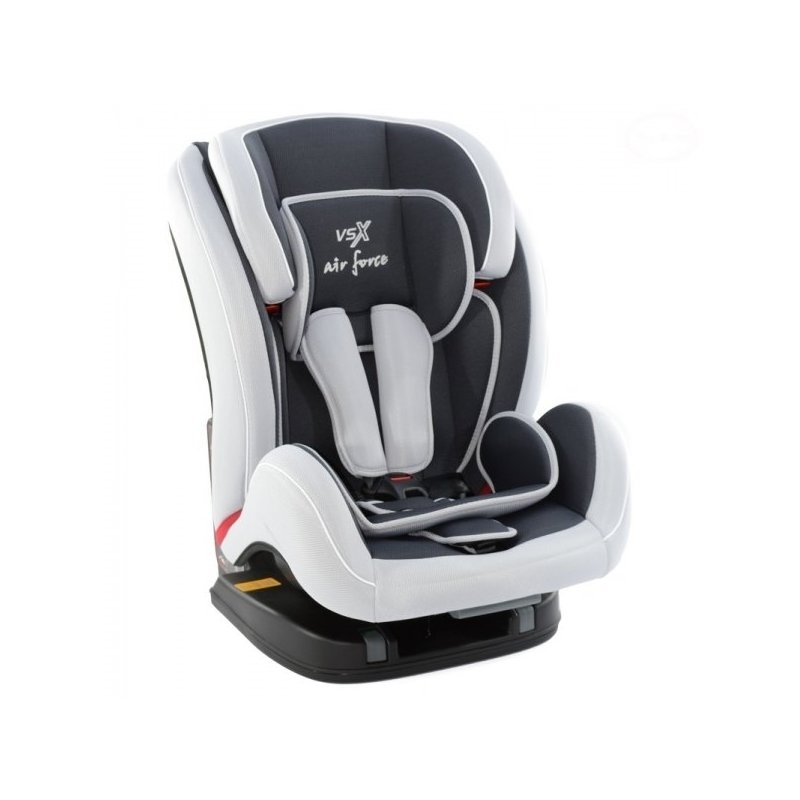 Eurobaby - scaun auto vsx isofix 9-36 kg silver