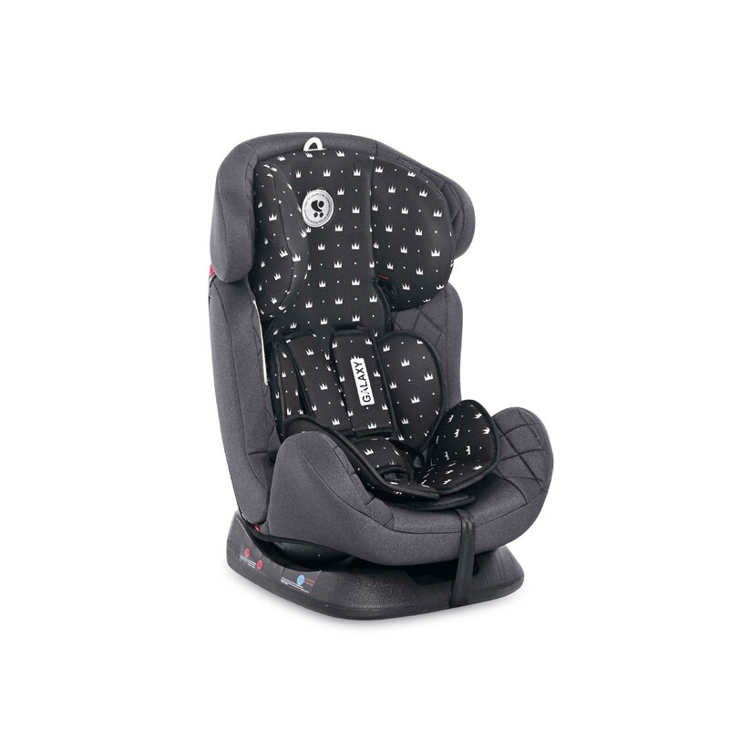 Lorelli - scaun auto galaxy , crowns , spatar reglabil, 0-36 kg, negru