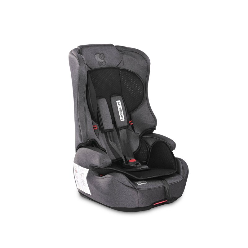 Lorelli - scaun auto harmony spatar reglabil, spatar detasabil, 9-36 kg, cu isofix, negru