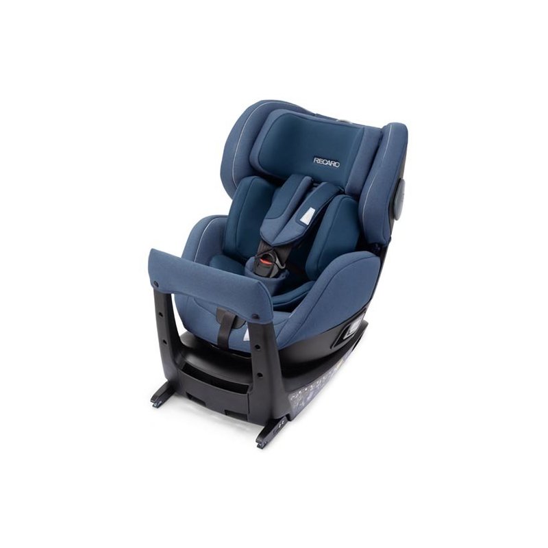 Recaro - Scaun auto i-Size Salia Prime, rotativ 360 grade, cu Isofix, 0-18 kg, Sky Blue