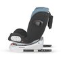 Scaun auto, Coccolle, Lyra, i-Size, 40-150 cm, 9-36 kg, Rotire 360, Cu sistem Isofix+Top Tether, Tetiera reglabila in 12 pozitii, Scaun reglabil in 4 pozitii, Celestial blue - 6