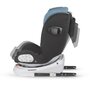 Scaun auto, Coccolle, Lyra, i-Size, 40-150 cm, 9-36 kg, Rotire 360, Cu sistem Isofix+Top Tether, Tetiera reglabila in 12 pozitii, Scaun reglabil in 4 pozitii, Celestial blue - 8