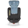 Scaun auto, Coccolle, Lyra, i-Size, 40-150 cm, 9-36 kg, Rotire 360, Cu sistem Isofix+Top Tether, Tetiera reglabila in 12 pozitii, Scaun reglabil in 4 pozitii, Celestial blue - 16