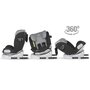 Scaun auto, Coccolle, Lyra, i-Size, 40-150 cm, 9-36 kg, Rotire 360, Cu sistem Isofix+Top Tether, Tetiera reglabila in 12 pozitii, Scaun reglabil in 4 pozitii, Greystone - 3