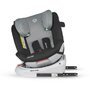 Scaun auto, Coccolle, Lyra, i-Size, 40-150 cm, 9-36 kg, Rotire 360, Cu sistem Isofix+Top Tether, Tetiera reglabila in 12 pozitii, Scaun reglabil in 4 pozitii, Greystone - 9