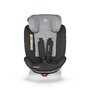 Scaun auto, Coccolle, Lyra, i-Size, 40-150 cm, 9-36 kg, Rotire 360, Cu sistem Isofix+Top Tether, Tetiera reglabila in 12 pozitii, Scaun reglabil in 4 pozitii, Greystone - 14