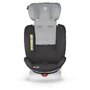 Scaun auto, Coccolle, Lyra, i-Size, 40-150 cm, 9-36 kg, Rotire 360, Cu sistem Isofix+Top Tether, Tetiera reglabila in 12 pozitii, Scaun reglabil in 4 pozitii, Greystone - 16