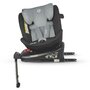 Scaun auto, Coccolle, Vigo, i-Size, 40-150 cm, 9-36 kg, Rotire 360, Cu sistem Isofix+picior, Tetiera reglabila in 12 pozitii, Scaun reglabil in 4 pozitii, Diamond Black - 9