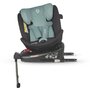 Scaun auto, Coccolle, Vigo, i-Size, 40-150 cm, 9-36 kg, Rotire 360, Cu sistem Isofix+picior, Tetiera reglabila in 12 pozitii, Scaun reglabil in 4 pozitii, Emerald green - 9