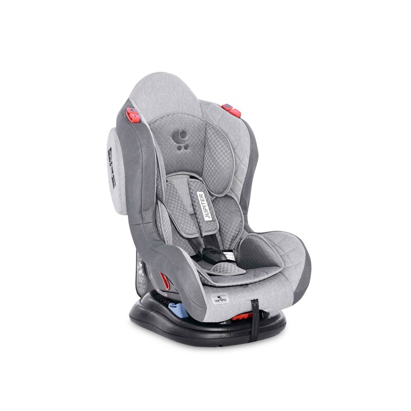 Lorelli - scaun auto jupiter , spatar reglabil, protectie laterala, 0-25 kg, gri