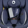 Scaun auto, Lionelo, Bastiaan One i-Size, 4 in 1, Protectie laterala, Cu spatar inclinabil in 4 pozitii, Cu tetiera reglabila in 13 pozitii, Rotire 360 grade, Top Tether, 0-36 Kg, 40-150 cm, Cu Isofix, Conform cu ECE R129, Albastru - 17