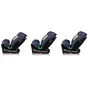 Scaun auto, Lionelo, Bastiaan One i-Size, 4 in 1, Protectie laterala, Cu spatar inclinabil in 4 pozitii, Cu tetiera reglabila in 13 pozitii, Rotire 360 grade, Top Tether, 0-36 Kg, 40-150 cm, Cu Isofix, Conform cu ECE R129, Albastru - 20