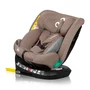 Scaun auto, Lionelo, Bastiaan One i-Size, 4 in 1, Protectie laterala, Cu spatar inclinabil in 4 pozitii, Cu tetiera reglabila in 13 pozitii, Rotire 360 grade, Top Tether, 0-36 Kg, 40-150 cm, Cu Isofix, Conform cu ECE R129, Bej - 2