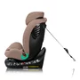Scaun auto, Lionelo, Bastiaan One i-Size, 4 in 1, Protectie laterala, Cu spatar inclinabil in 4 pozitii, Cu tetiera reglabila in 13 pozitii, Rotire 360 grade, Top Tether, 0-36 Kg, 40-150 cm, Cu Isofix, Conform cu ECE R129, Bej - 15