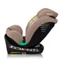 Scaun auto, Lionelo, Bastiaan One i-Size, 4 in 1, Protectie laterala, Cu spatar inclinabil in 4 pozitii, Cu tetiera reglabila in 13 pozitii, Rotire 360 grade, Top Tether, 0-36 Kg, 40-150 cm, Cu Isofix, Conform cu ECE R129, Bej - 19