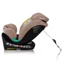 Scaun auto, Lionelo, Bastiaan One i-Size, 4 in 1, Protectie laterala, Cu spatar inclinabil in 4 pozitii, Cu tetiera reglabila in 13 pozitii, Rotire 360 grade, Top Tether, 0-36 Kg, 40-150 cm, Cu Isofix, Conform cu ECE R129, Bej - 21