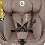 Scaun auto, Lionelo, Bastiaan One i-Size, 4 in 1, Protectie laterala, Cu spatar inclinabil in 4 pozitii, Cu tetiera reglabila in 13 pozitii, Rotire 360 grade, Top Tether, 0-36 Kg, 40-150 cm, Cu Isofix, Conform cu ECE R129, Bej - 23