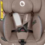 Scaun auto, Lionelo, Bastiaan One i-Size, 4 in 1, Protectie laterala, Cu spatar inclinabil in 4 pozitii, Cu tetiera reglabila in 13 pozitii, Rotire 360 grade, Top Tether, 0-36 Kg, 40-150 cm, Cu Isofix, Conform cu ECE R129, Bej - 24