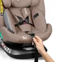 Scaun auto, Lionelo, Bastiaan One i-Size, 4 in 1, Protectie laterala, Cu spatar inclinabil in 4 pozitii, Cu tetiera reglabila in 13 pozitii, Rotire 360 grade, Top Tether, 0-36 Kg, 40-150 cm, Cu Isofix, Conform cu ECE R129, Bej - 29
