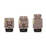 Scaun auto, Lionelo, Bastiaan One i-Size, 4 in 1, Protectie laterala, Cu spatar inclinabil in 4 pozitii, Cu tetiera reglabila in 13 pozitii, Rotire 360 grade, Top Tether, 0-36 Kg, 40-150 cm, Cu Isofix, Conform cu ECE R129, Bej - 31